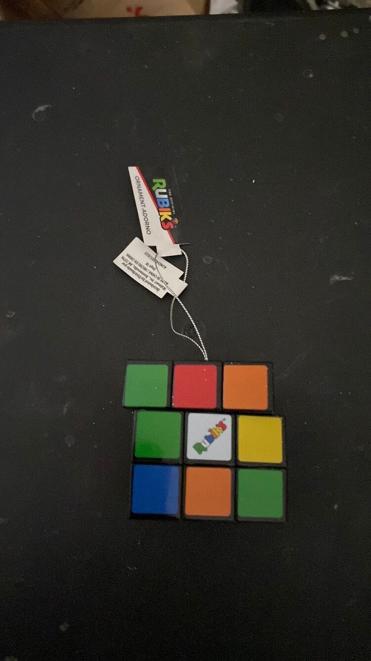 Rubiks Ornament
